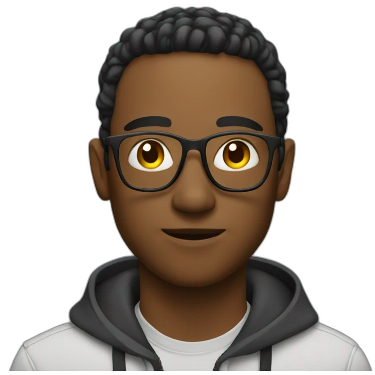 Cool tech guy emoji