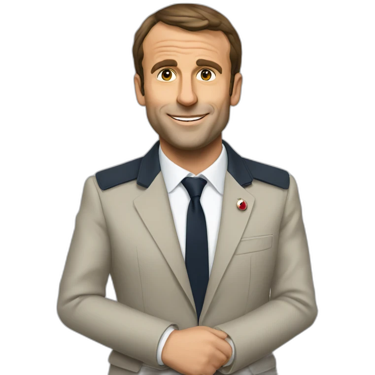 Macron est brigite emoji