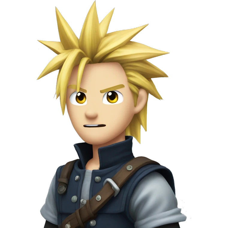 cloud strife  emoji