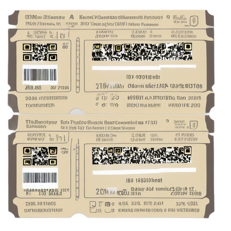2 ticketі emoji