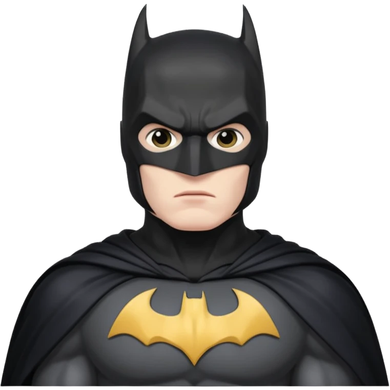 Batman not black emoji