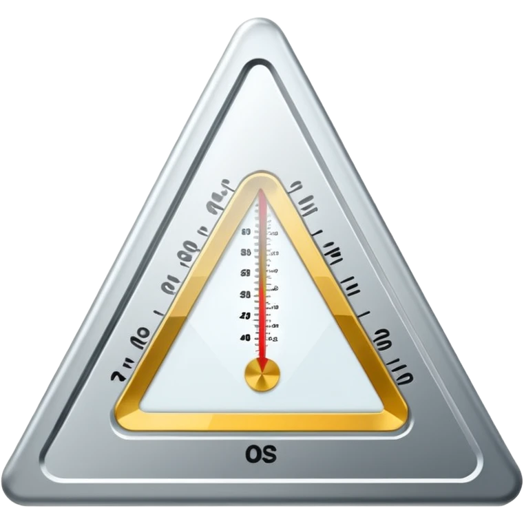  triangle measurement scale emoji