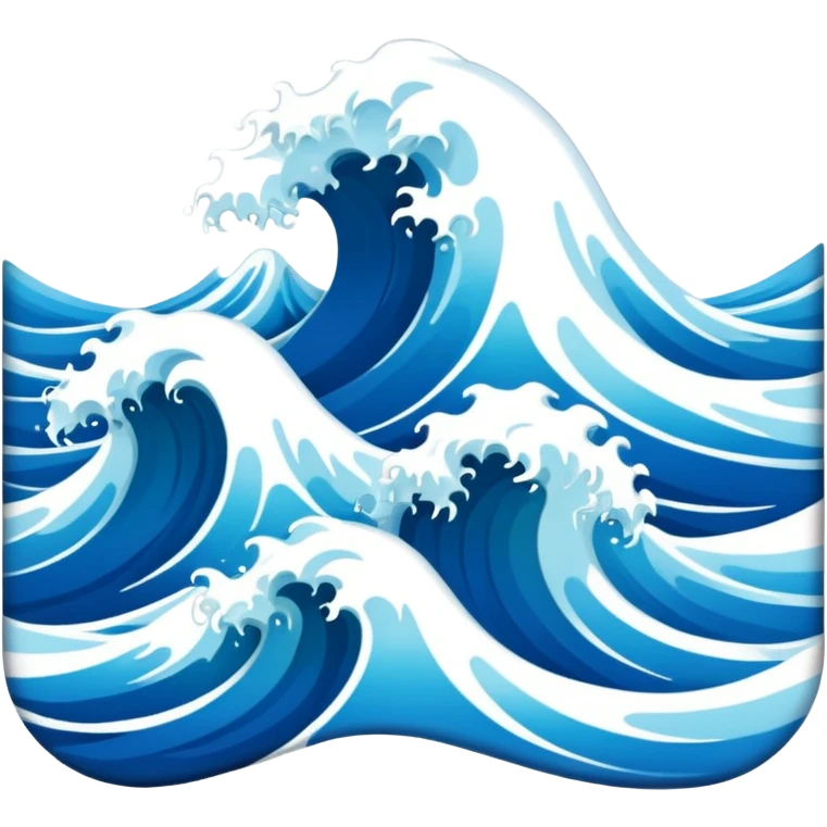 Ocean Waves emoji