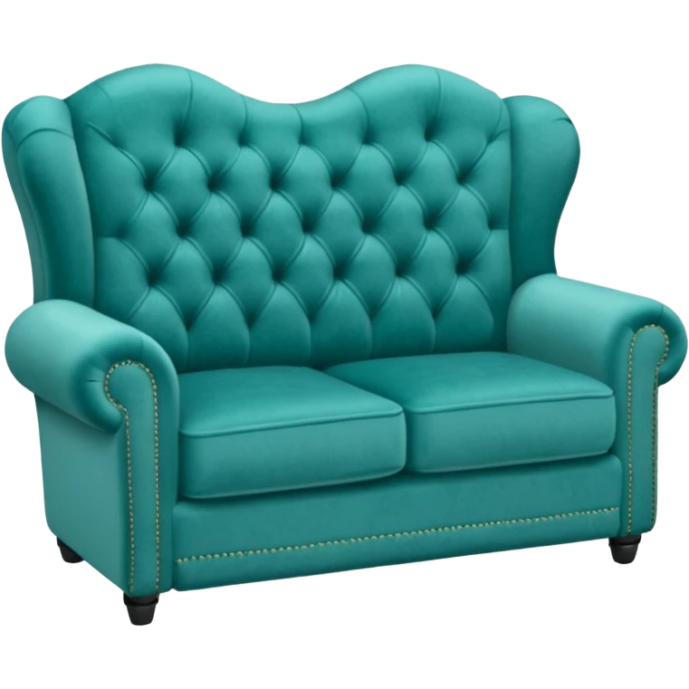 Teal couch emoji