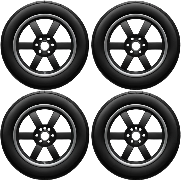 only wheels from the chassis emoji