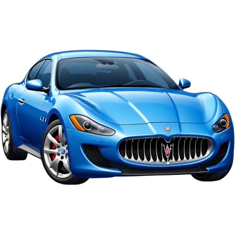 Blue Maserati emoji