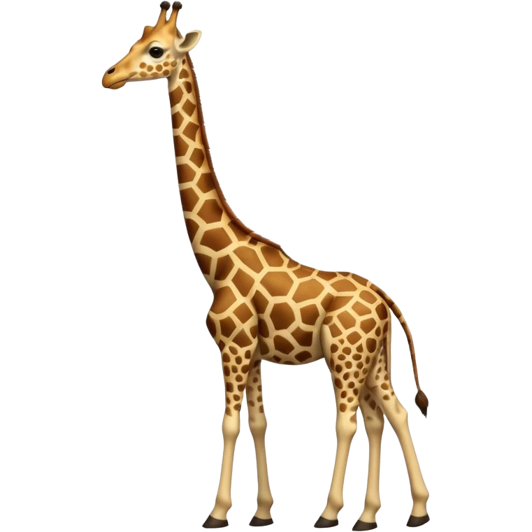 High resolution giraffe  emoji