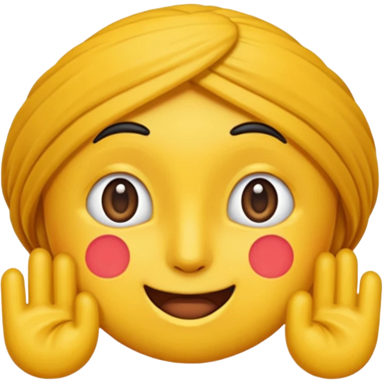 آب‌نبات چوبی و پاپیون emoji