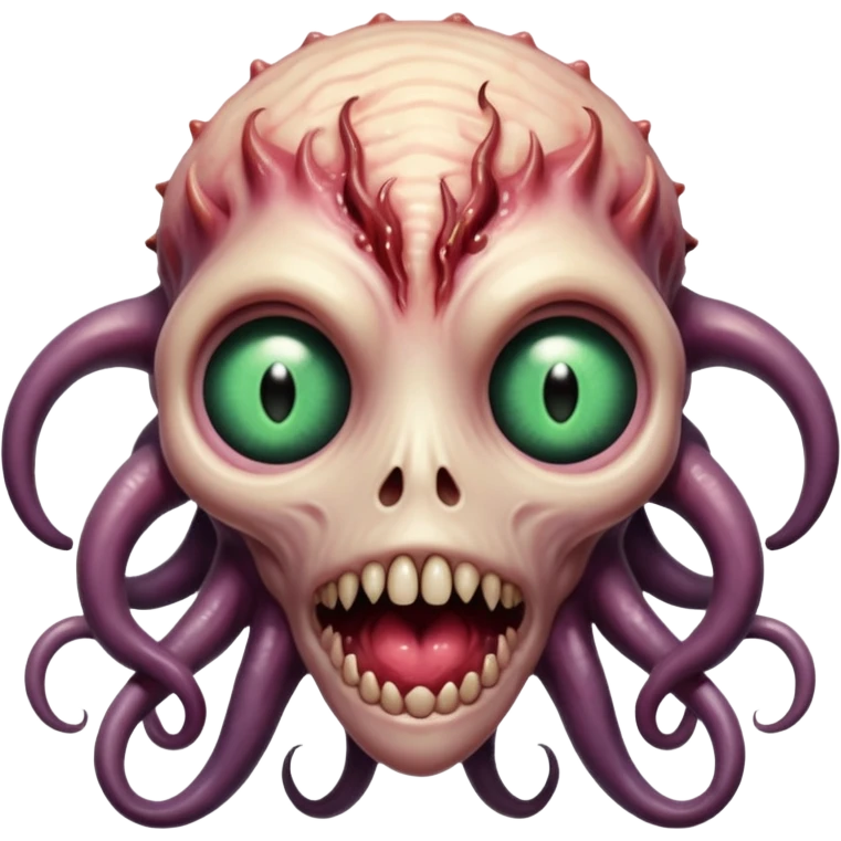 metamorphizing melted skin eldritch horror was never human emoji emoji