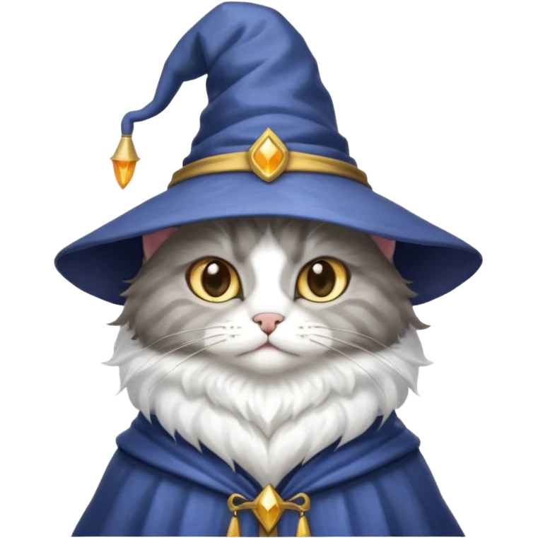 Wizard cat emoji
