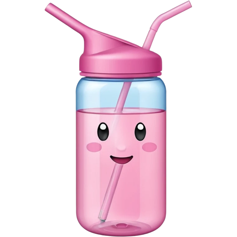 Cute water bottle emoji