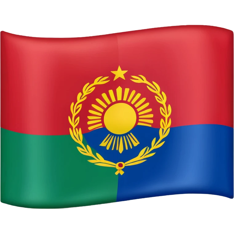 Цыганский флаг Эмодзи emoji