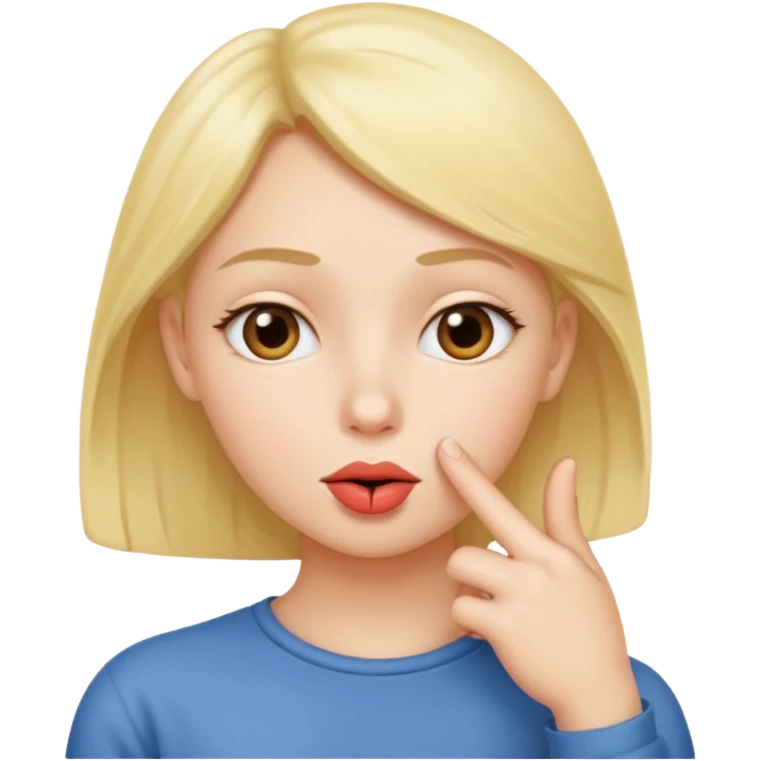 🫂+🤫 emoji