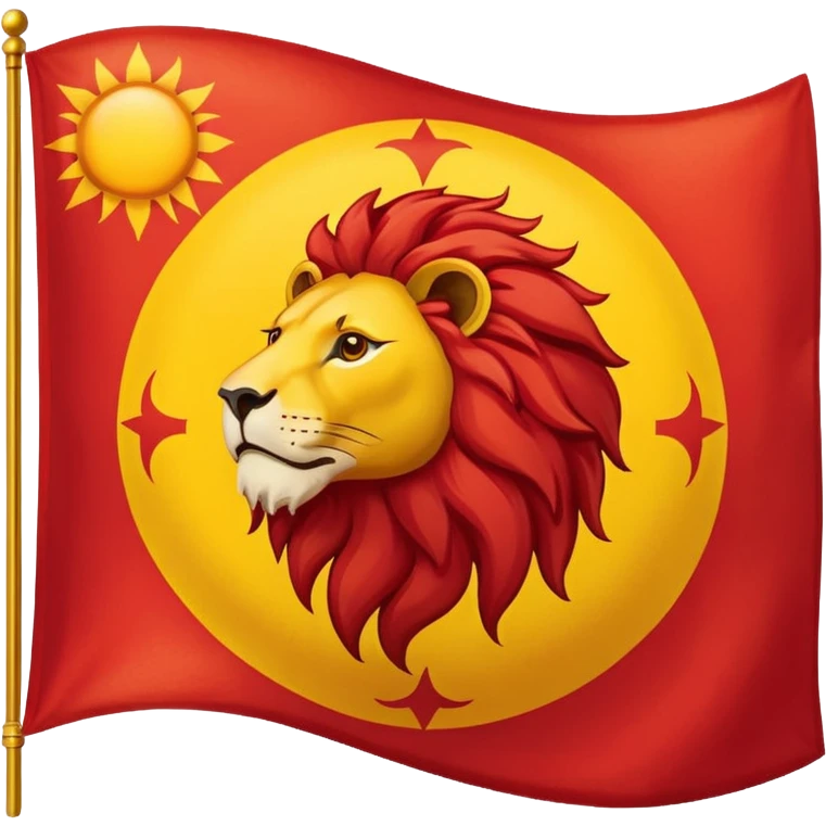 پرچم شیر و  خورشید emoji