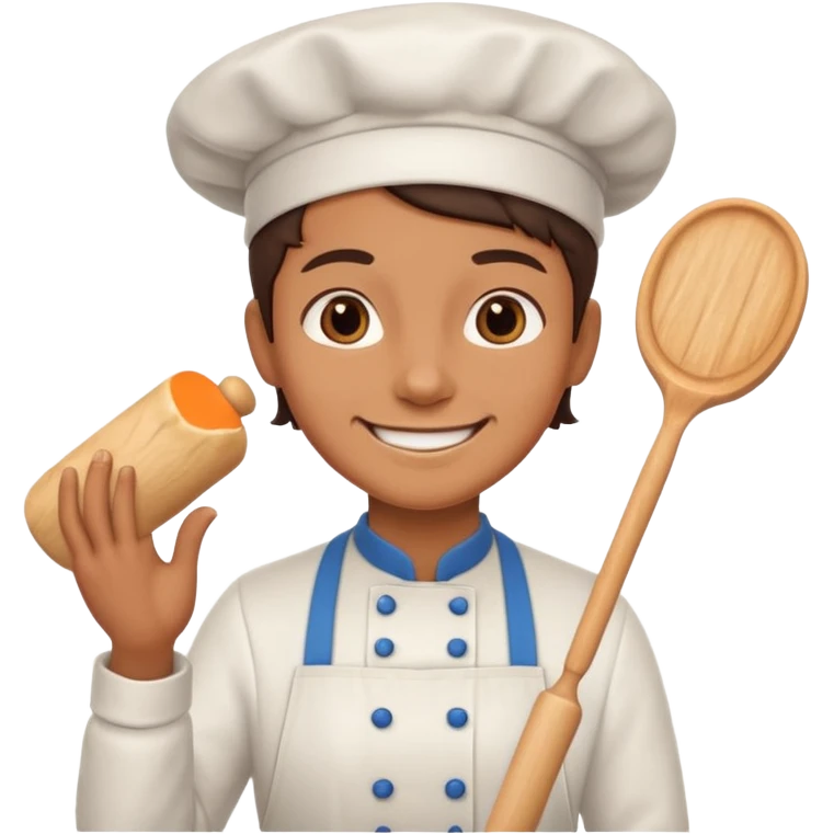 baker with rolling pin emoji