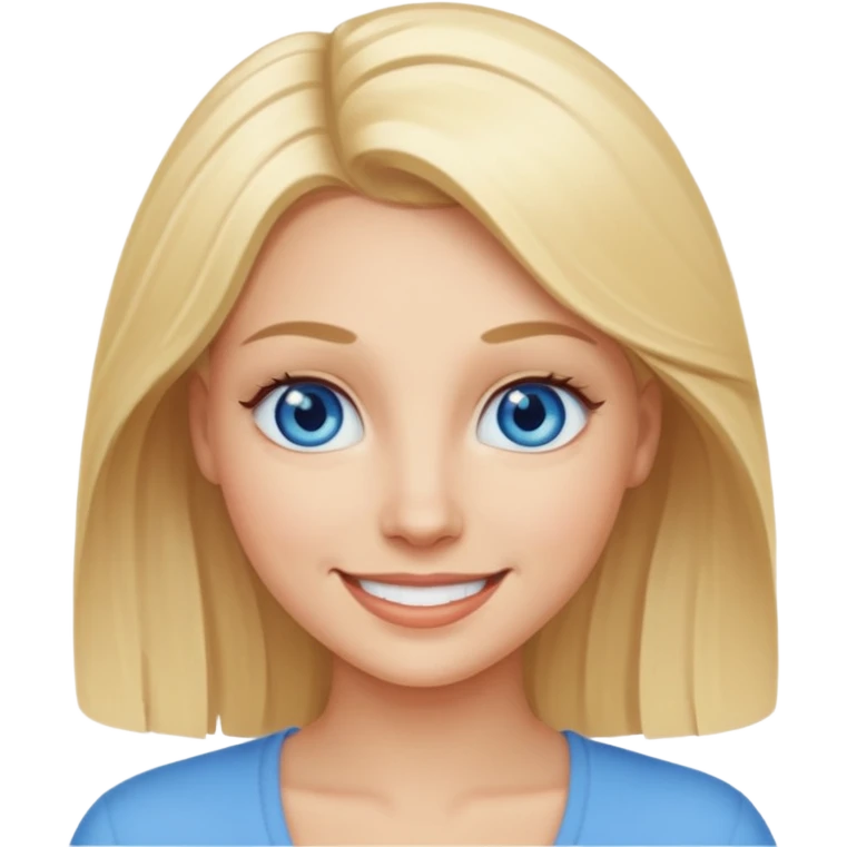 stupid blonde emoji