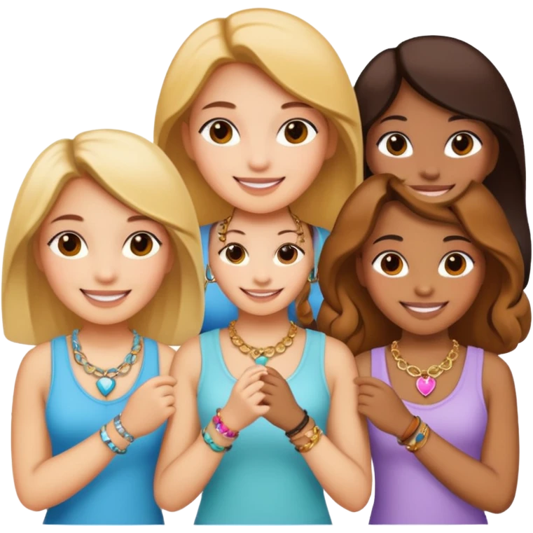 Charm Bracelet Girls emoji