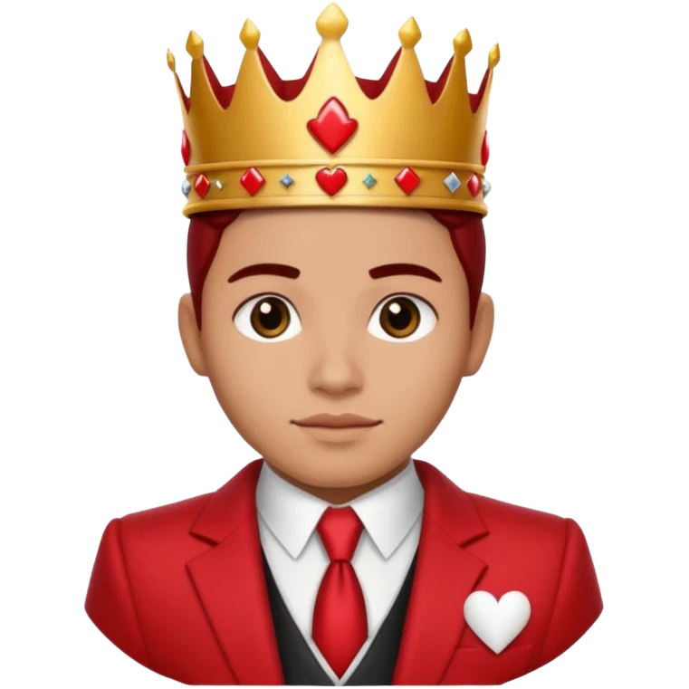Ariel camacho versión rey de corazones  emoji
