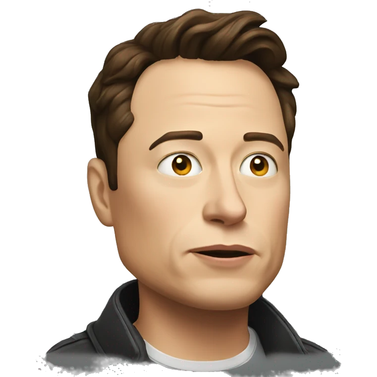 thinking elon musk emoji