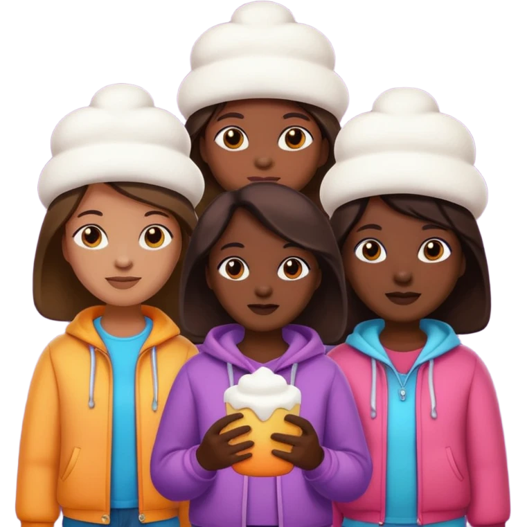 peeps dark emoji