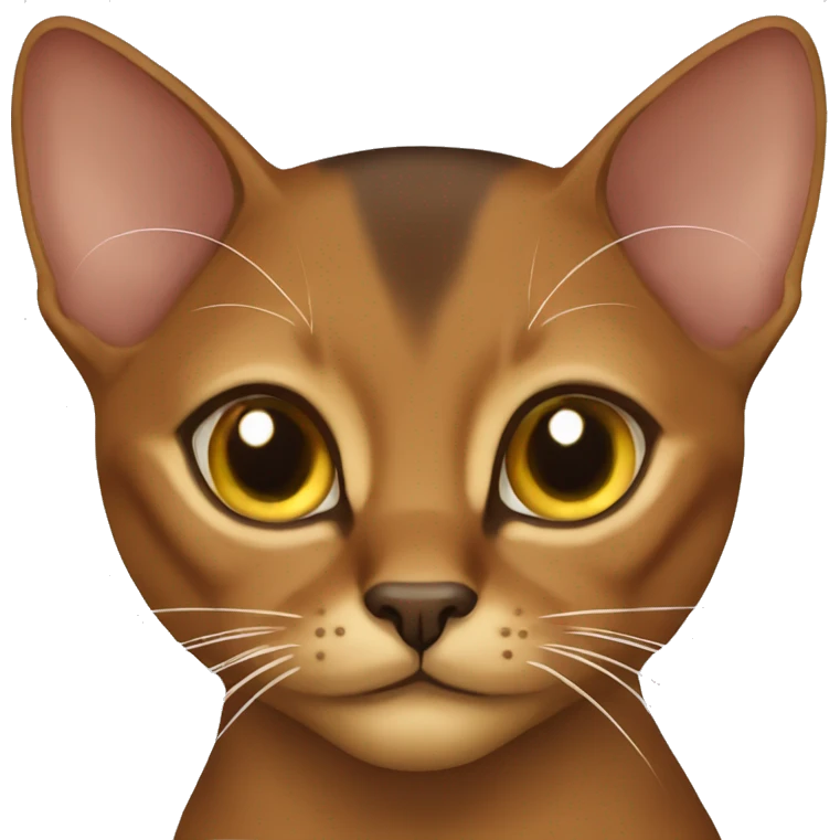abyssinian cat emoji