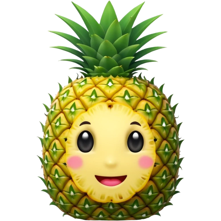 Upside down pineapple emoji
