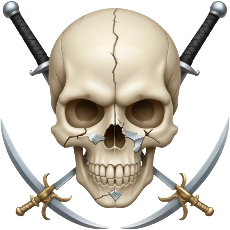 ☠️⚔️ emoji