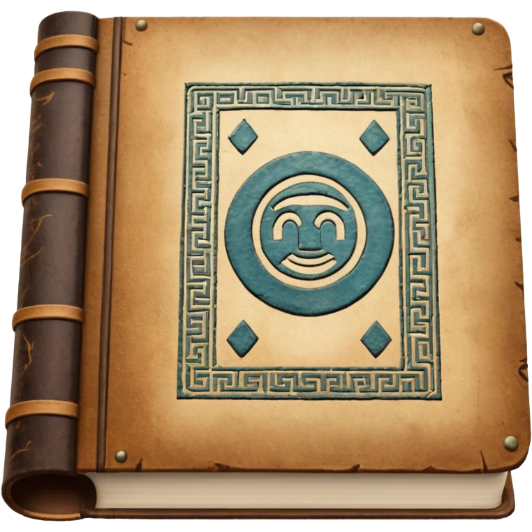 old civilization Printed Book emoji