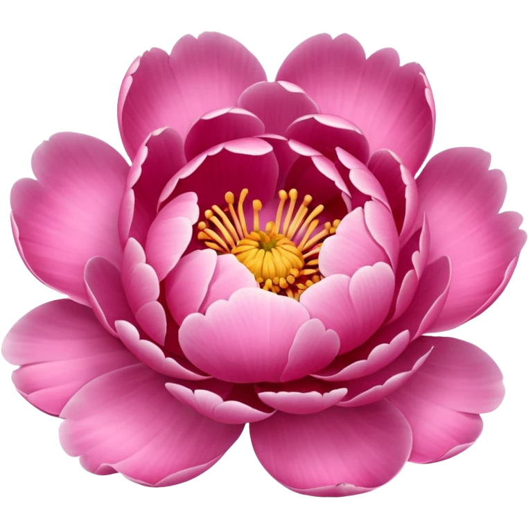 Peony emoji