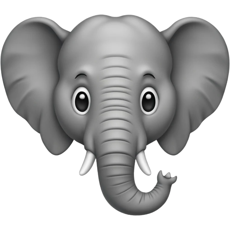 Upside down elephant  emoji