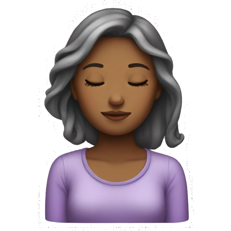 gril sleep emoji