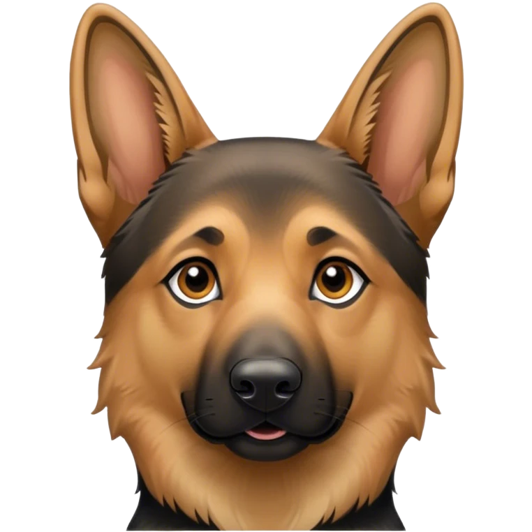 German shepherd  emoji