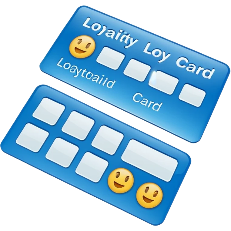 Loyalty card emoji
