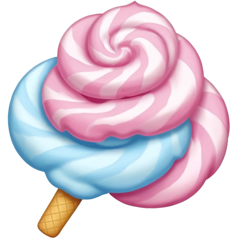 Cotton candt emoji