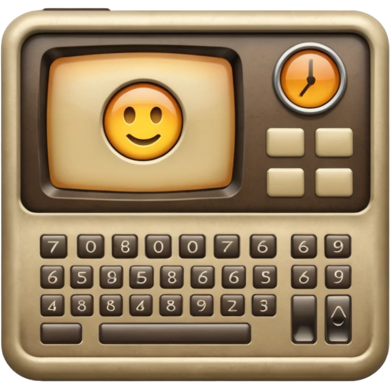 1940s computer emoji