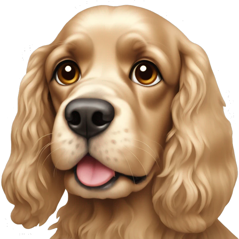Cocker spaniel emoji