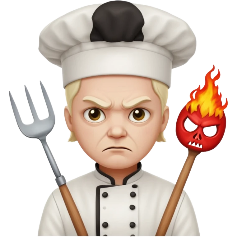 SATAN CHEF ATTITUDE  emoji