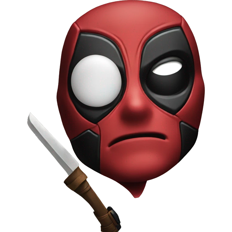 deadpool bye bye  emoji