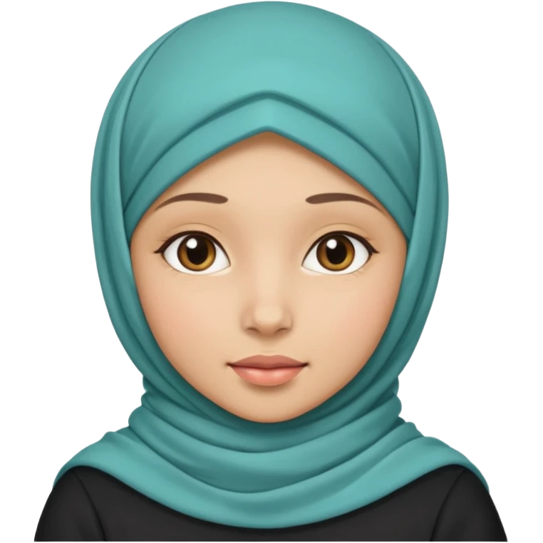 Девушка в хиджабе emoji