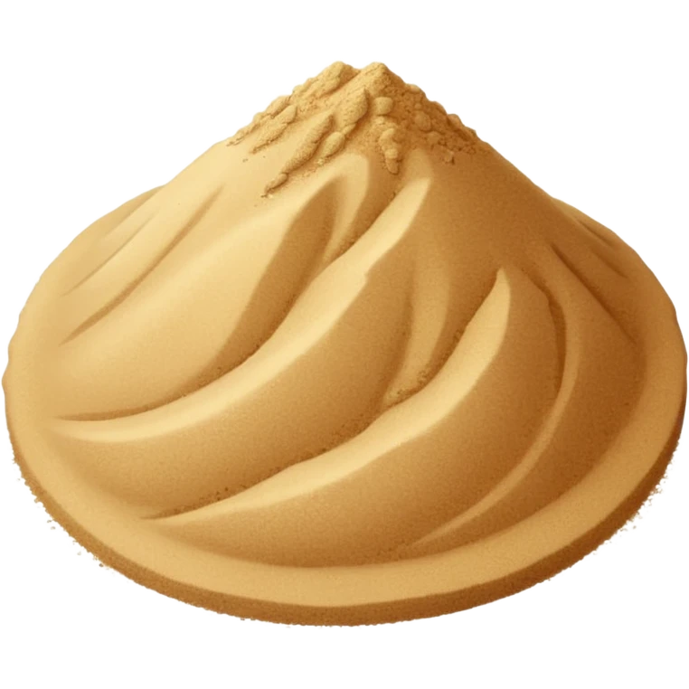 a sand themed yes emoji
