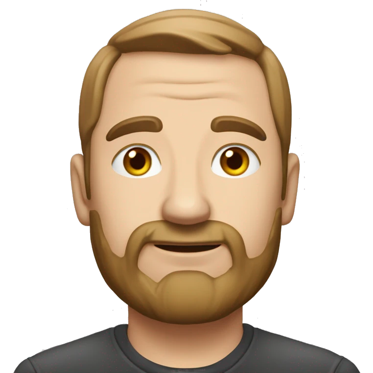 усміхнений козак без вусів emoji