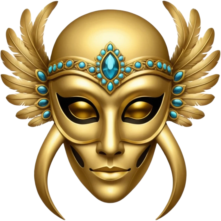DJ Claptone mask emoji | AI Emoji Generator