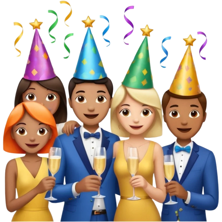 2026 NEW YEAR emoji