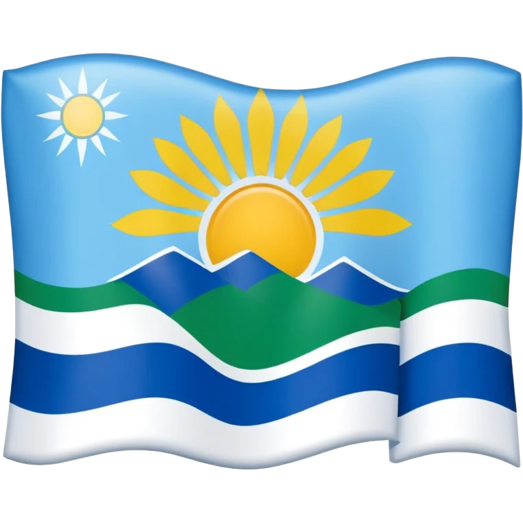 Флаг якутии emoji