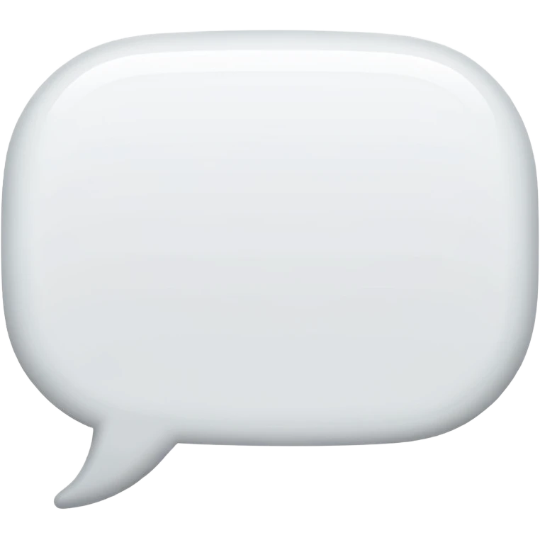 Speech bubble emoji