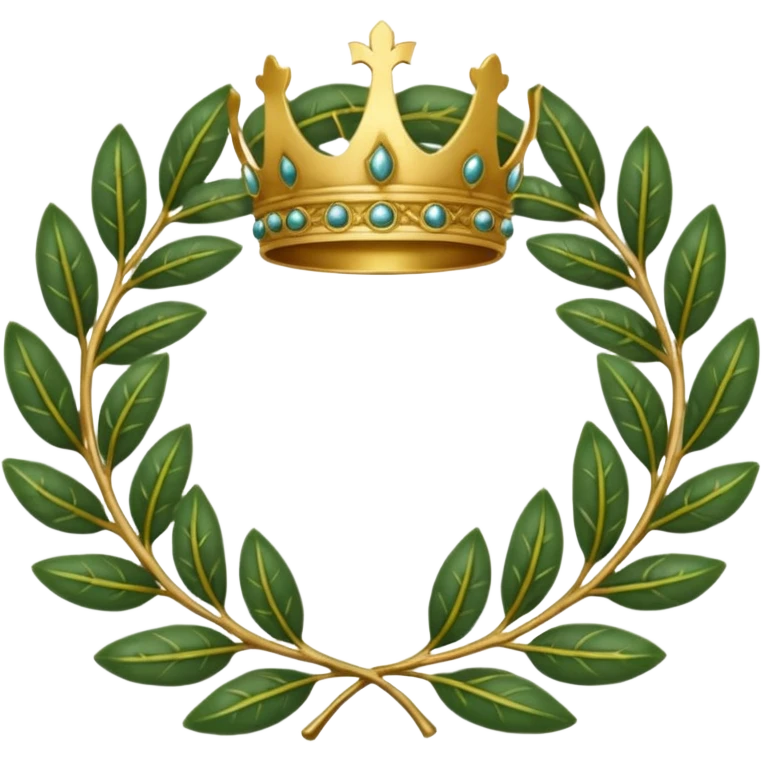 The number that took 23 place was decorated with an imperial laurel wreath emoji