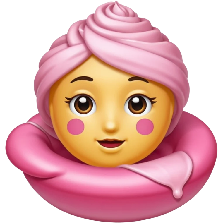 doce rosa emoji