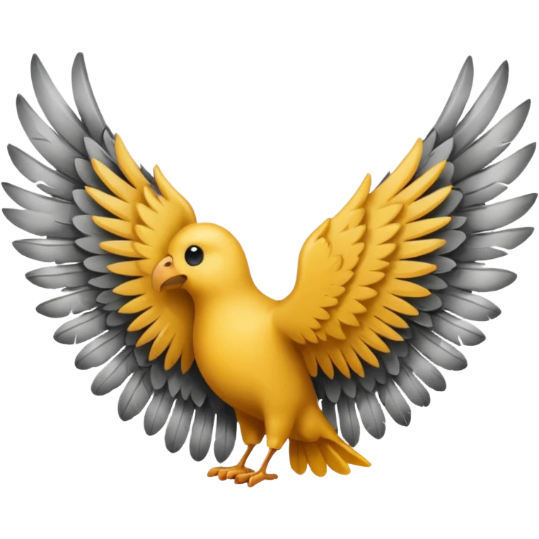 Wings left emoji