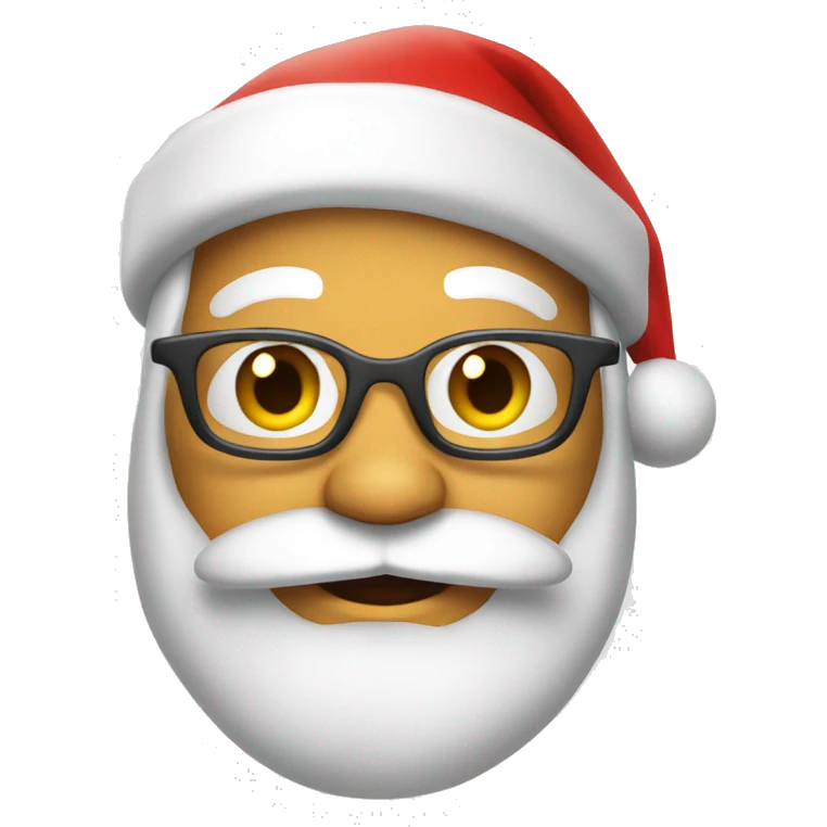 Party Santa claus emoji