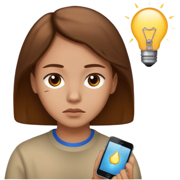image, where developer think about something emoji